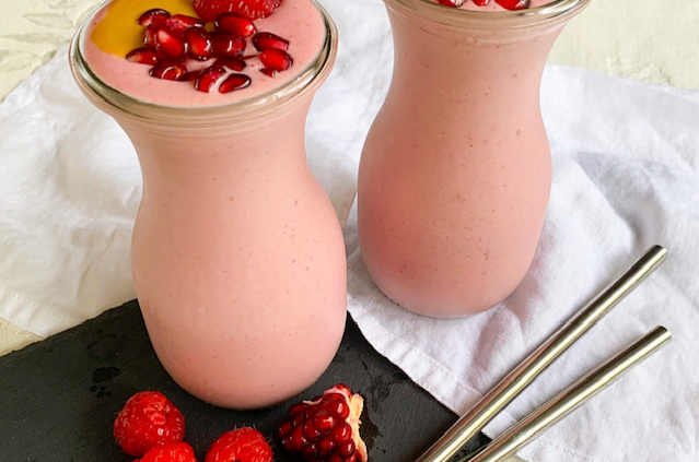 Jordbærsmoothie