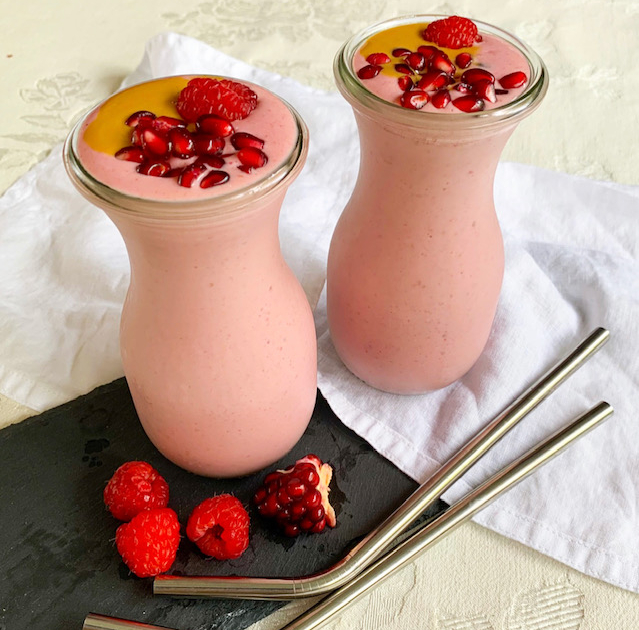 Jordbærsmoothie