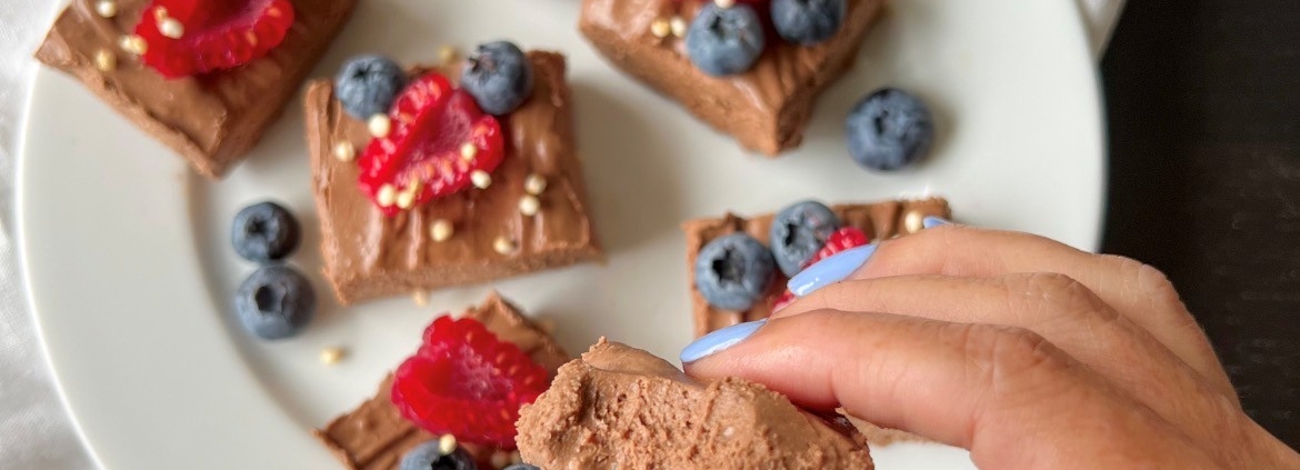 Hytteost fudge
