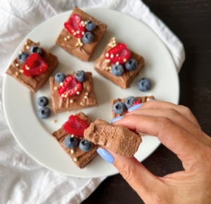 Hytteost fudge